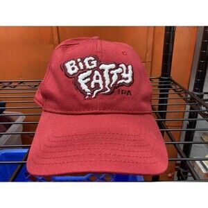 Big Fatty IPA Beer Red White Hat